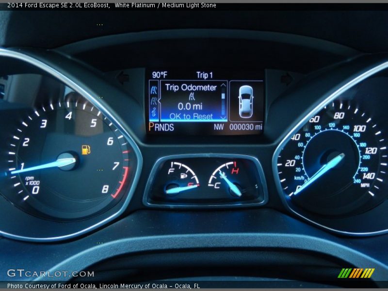  2014 Escape SE 2.0L EcoBoost SE 2.0L EcoBoost Gauges