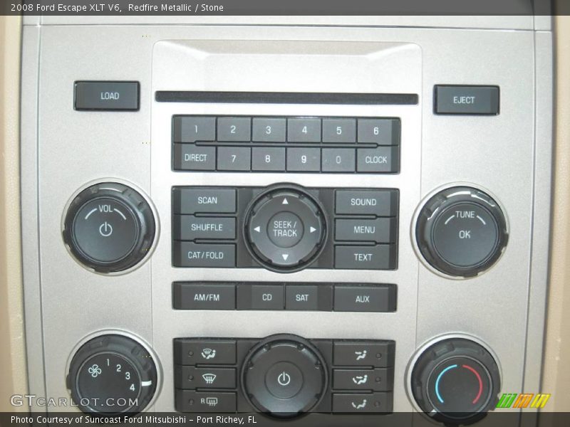 Redfire Metallic / Stone 2008 Ford Escape XLT V6