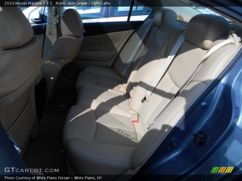 Mystic Jade Green / Caffe Latte 2010 Nissan Maxima 3.5 S