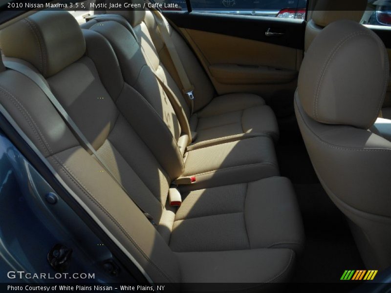 Mystic Jade Green / Caffe Latte 2010 Nissan Maxima 3.5 S