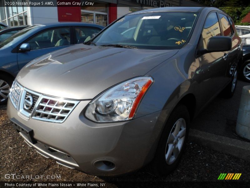 Gotham Gray / Gray 2010 Nissan Rogue S AWD