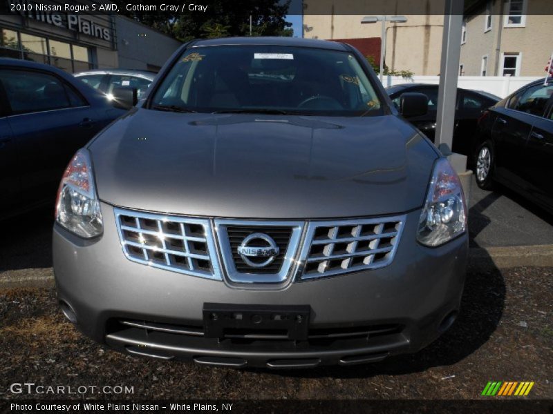Gotham Gray / Gray 2010 Nissan Rogue S AWD