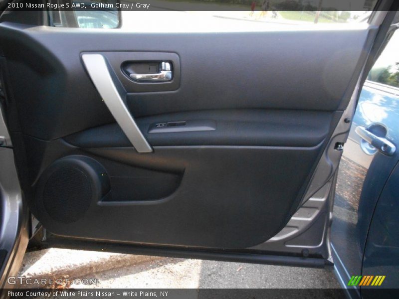 Gotham Gray / Gray 2010 Nissan Rogue S AWD