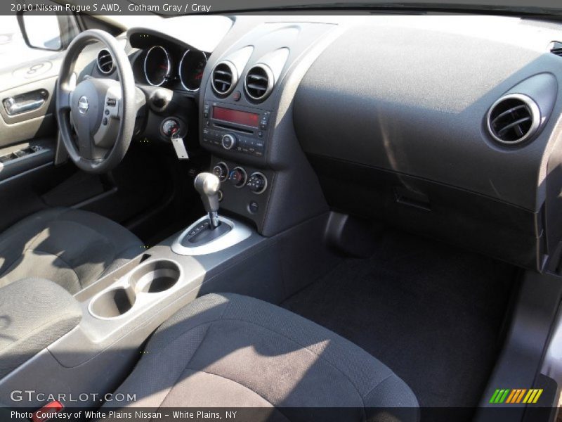Gotham Gray / Gray 2010 Nissan Rogue S AWD