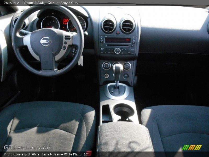 Gotham Gray / Gray 2010 Nissan Rogue S AWD