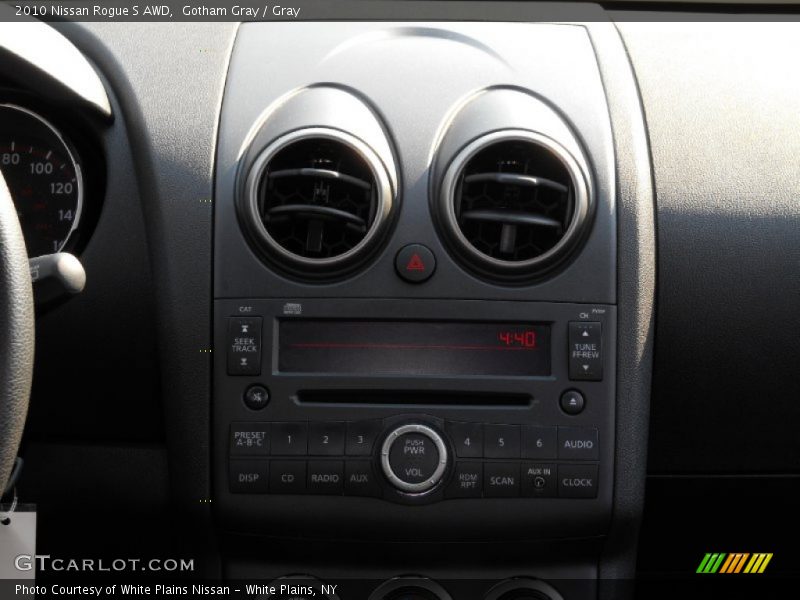 Gotham Gray / Gray 2010 Nissan Rogue S AWD