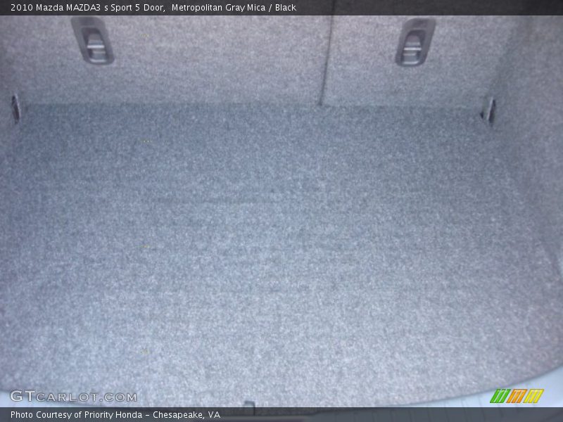 Metropolitan Gray Mica / Black 2010 Mazda MAZDA3 s Sport 5 Door