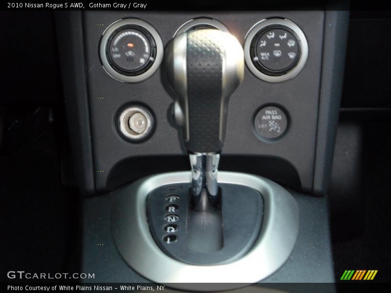 Gotham Gray / Gray 2010 Nissan Rogue S AWD