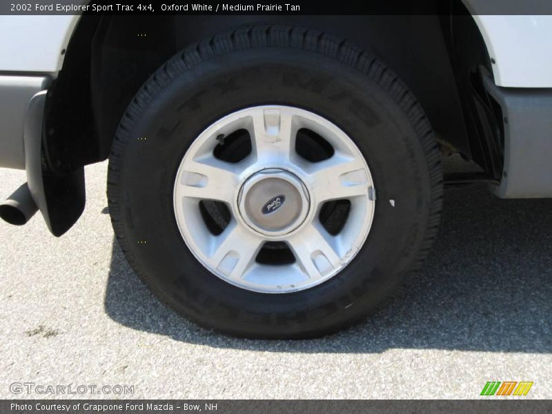 Oxford White / Medium Prairie Tan 2002 Ford Explorer Sport Trac 4x4