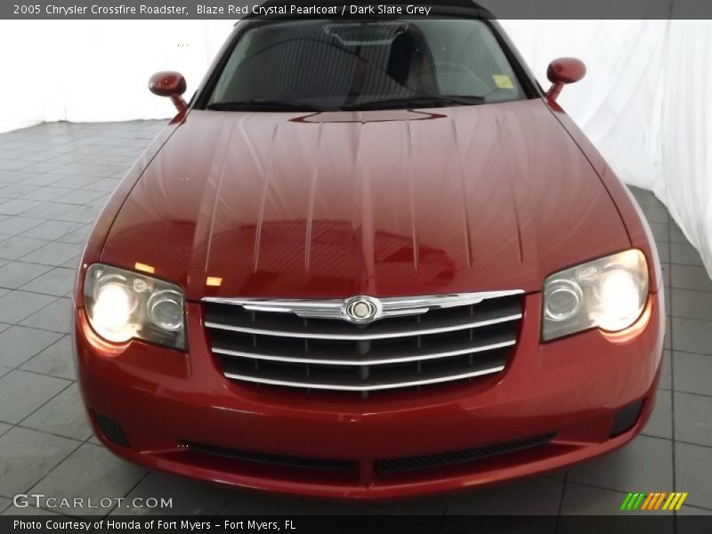 Blaze Red Crystal Pearlcoat / Dark Slate Grey 2005 Chrysler Crossfire Roadster