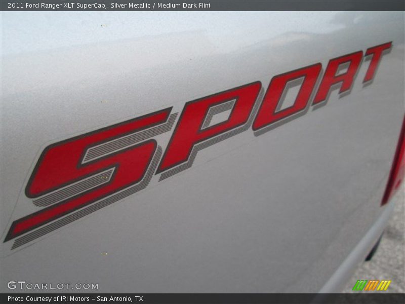 Silver Metallic / Medium Dark Flint 2011 Ford Ranger XLT SuperCab
