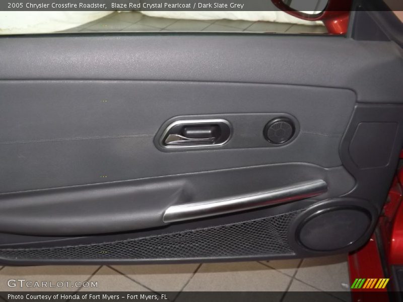 Blaze Red Crystal Pearlcoat / Dark Slate Grey 2005 Chrysler Crossfire Roadster