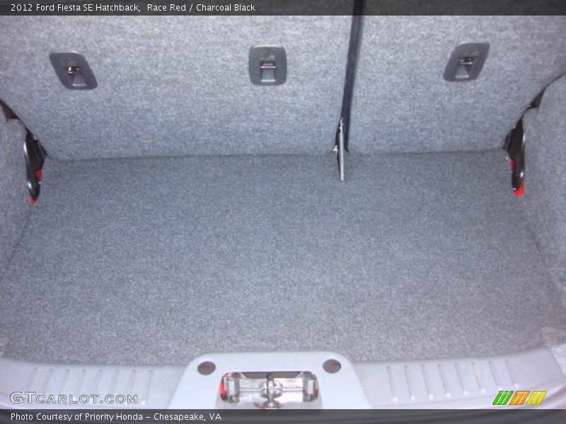 Race Red / Charcoal Black 2012 Ford Fiesta SE Hatchback