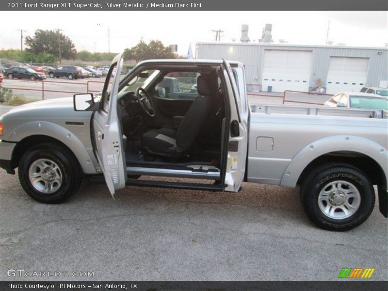 Silver Metallic / Medium Dark Flint 2011 Ford Ranger XLT SuperCab
