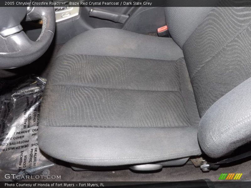 Blaze Red Crystal Pearlcoat / Dark Slate Grey 2005 Chrysler Crossfire Roadster