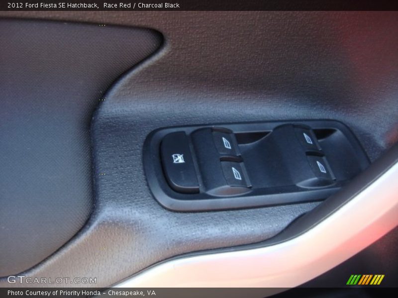 Race Red / Charcoal Black 2012 Ford Fiesta SE Hatchback