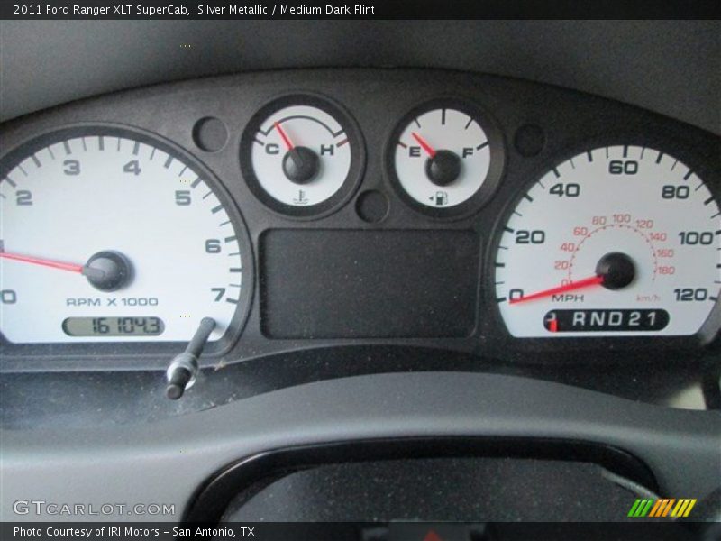 Silver Metallic / Medium Dark Flint 2011 Ford Ranger XLT SuperCab