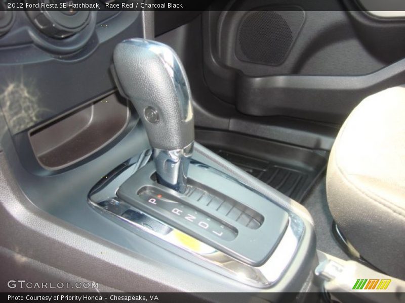 Race Red / Charcoal Black 2012 Ford Fiesta SE Hatchback