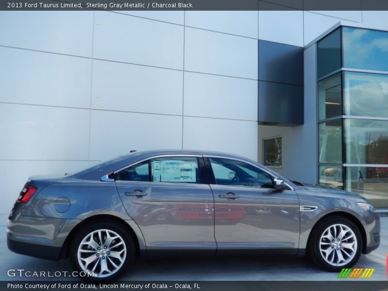 Sterling Gray Metallic / Charcoal Black 2013 Ford Taurus Limited