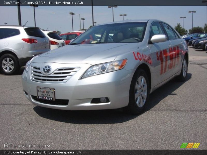 Titanium Metallic / Ash 2007 Toyota Camry XLE V6