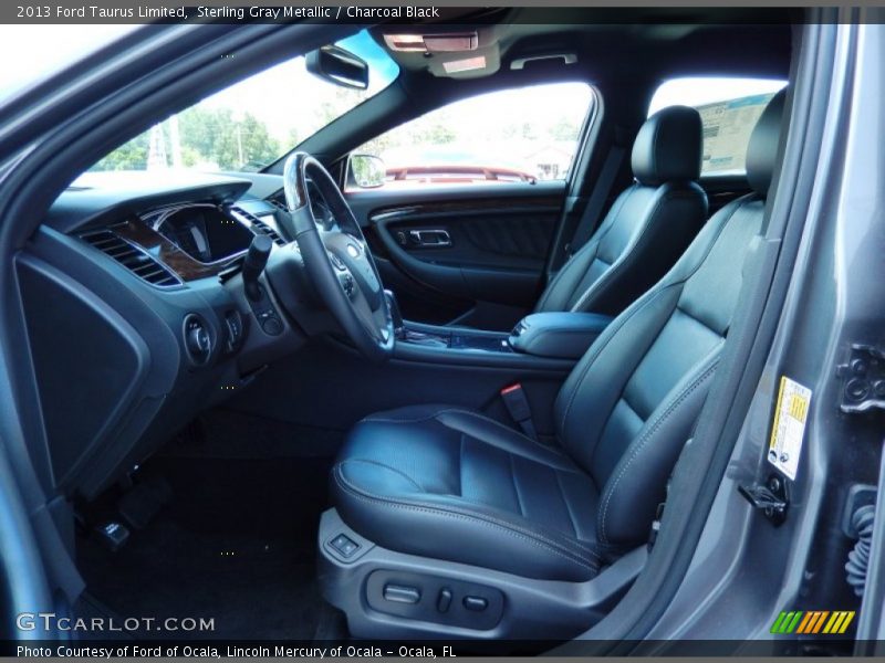Sterling Gray Metallic / Charcoal Black 2013 Ford Taurus Limited