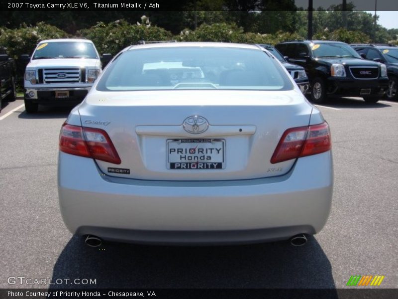 Titanium Metallic / Ash 2007 Toyota Camry XLE V6