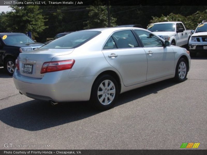 Titanium Metallic / Ash 2007 Toyota Camry XLE V6