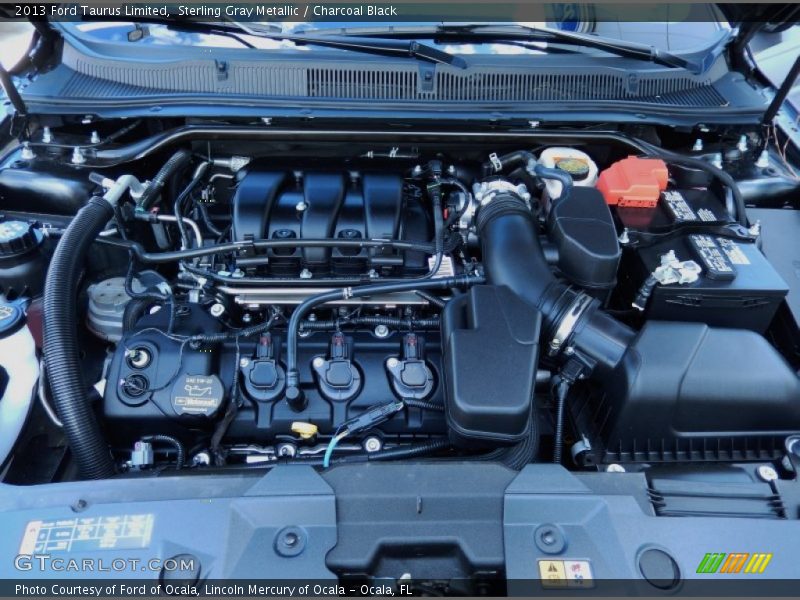 Sterling Gray Metallic / Charcoal Black 2013 Ford Taurus Limited