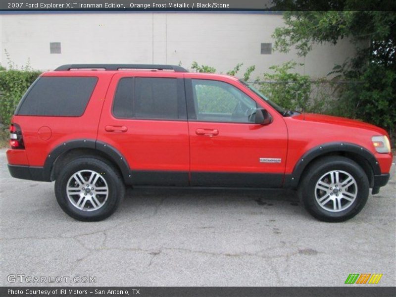  2007 Explorer XLT Ironman Edition Orange Frost Metallic