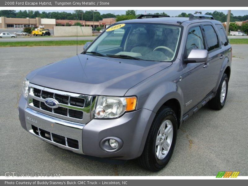 Tungsten Grey Metallic / Stone 2008 Ford Escape Hybrid