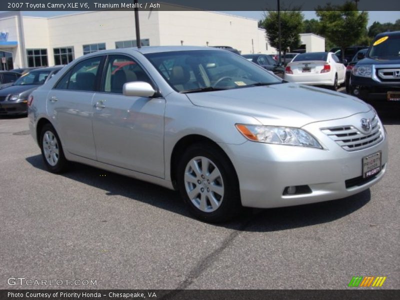 Titanium Metallic / Ash 2007 Toyota Camry XLE V6