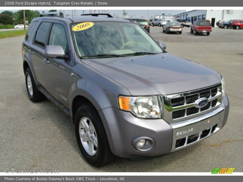 Tungsten Grey Metallic / Stone 2008 Ford Escape Hybrid