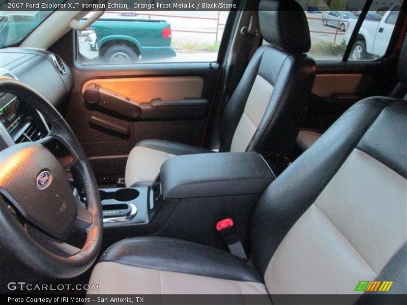 Front Seat of 2007 Explorer XLT Ironman Edition