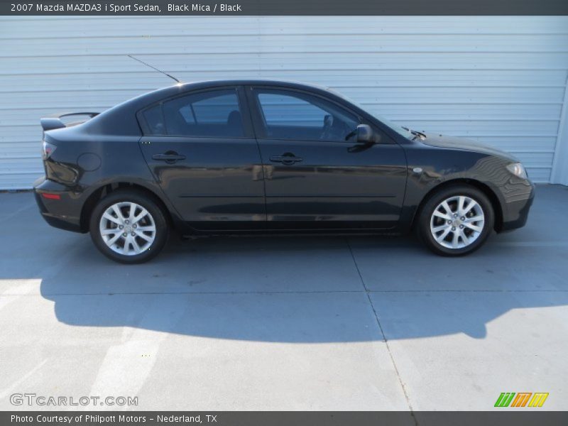 Black Mica / Black 2007 Mazda MAZDA3 i Sport Sedan