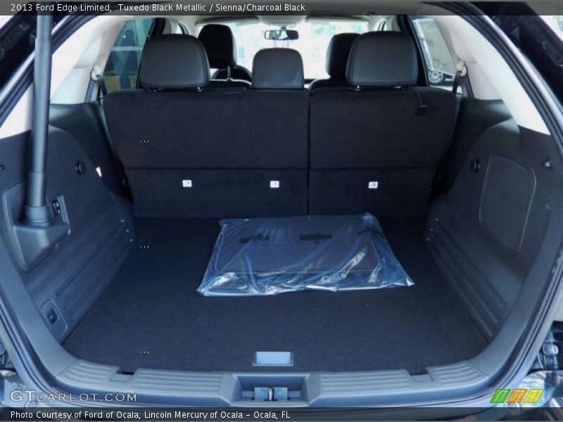 Tuxedo Black Metallic / Sienna/Charcoal Black 2013 Ford Edge Limited
