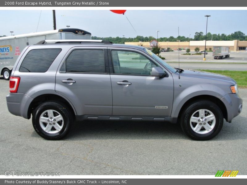 Tungsten Grey Metallic / Stone 2008 Ford Escape Hybrid