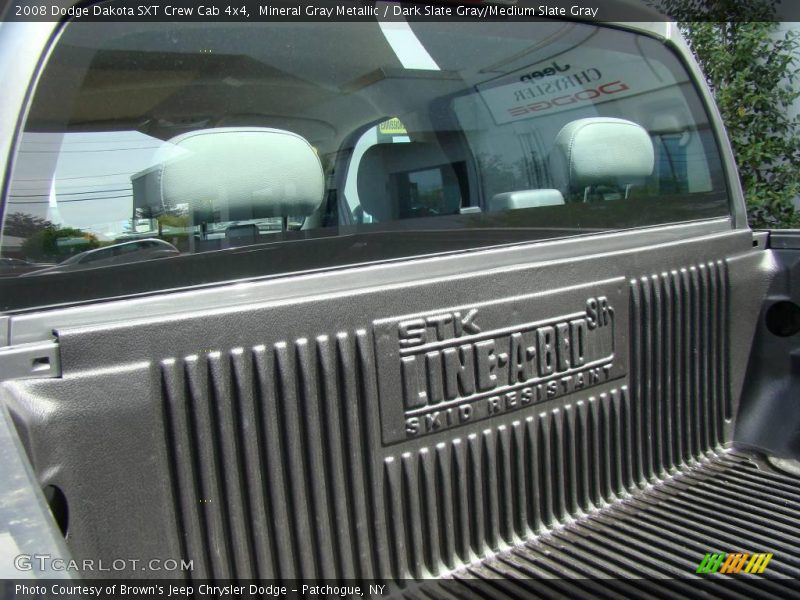 Mineral Gray Metallic / Dark Slate Gray/Medium Slate Gray 2008 Dodge Dakota SXT Crew Cab 4x4