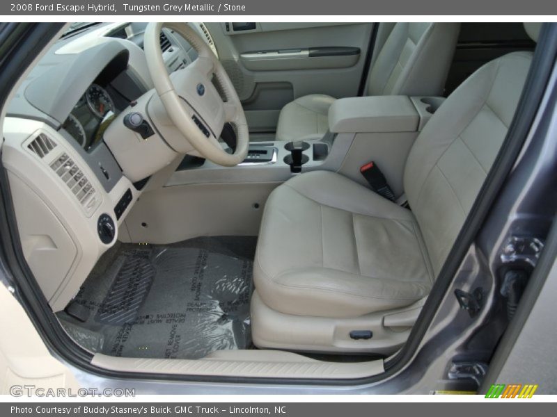 Tungsten Grey Metallic / Stone 2008 Ford Escape Hybrid
