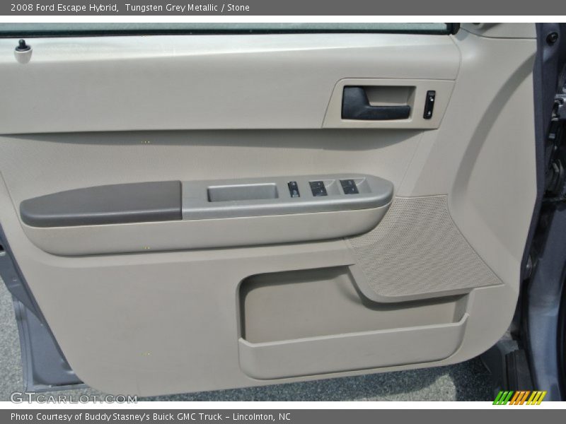 Tungsten Grey Metallic / Stone 2008 Ford Escape Hybrid