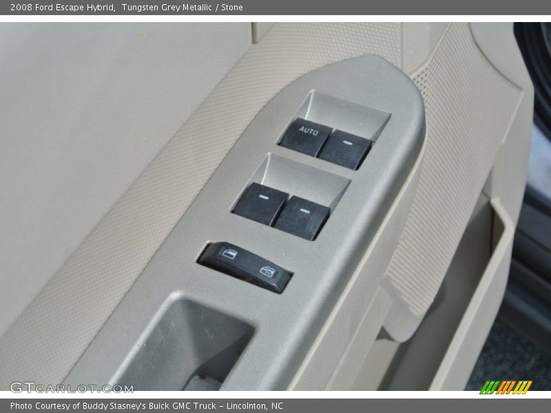 Tungsten Grey Metallic / Stone 2008 Ford Escape Hybrid