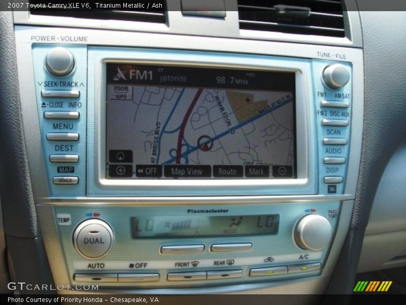Titanium Metallic / Ash 2007 Toyota Camry XLE V6