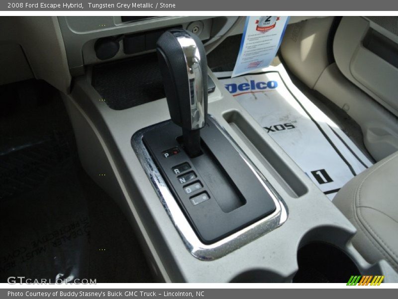 Tungsten Grey Metallic / Stone 2008 Ford Escape Hybrid