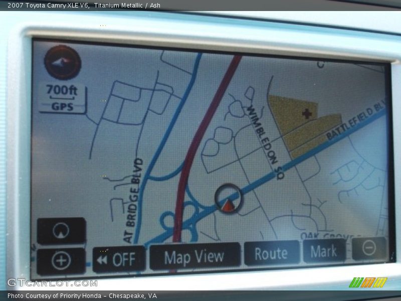 Titanium Metallic / Ash 2007 Toyota Camry XLE V6