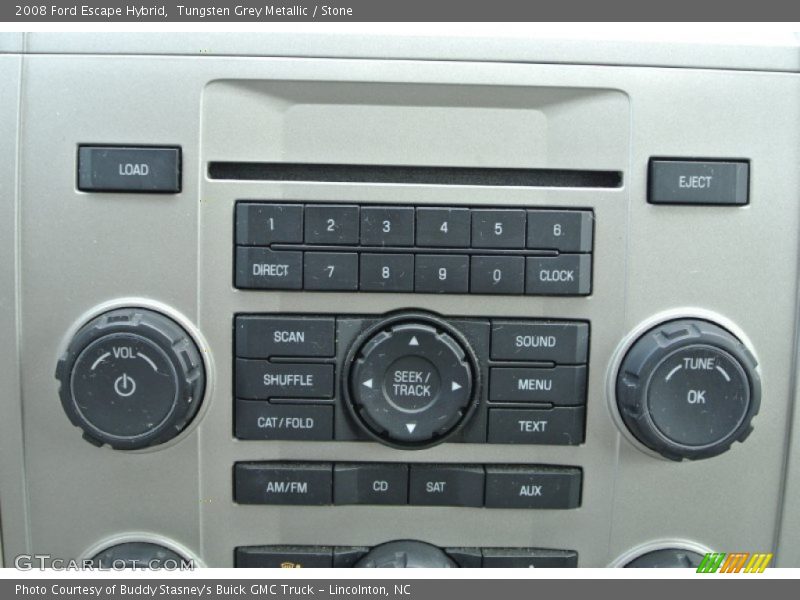 Tungsten Grey Metallic / Stone 2008 Ford Escape Hybrid