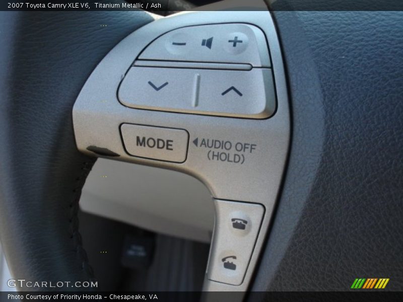 Titanium Metallic / Ash 2007 Toyota Camry XLE V6