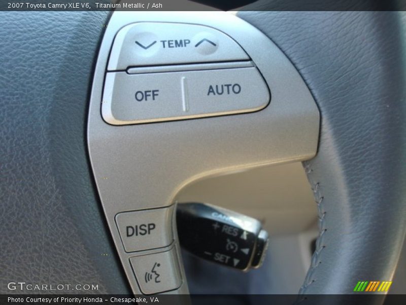 Titanium Metallic / Ash 2007 Toyota Camry XLE V6