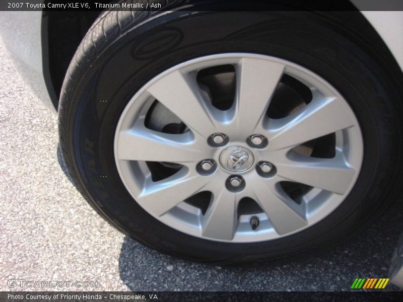 Titanium Metallic / Ash 2007 Toyota Camry XLE V6