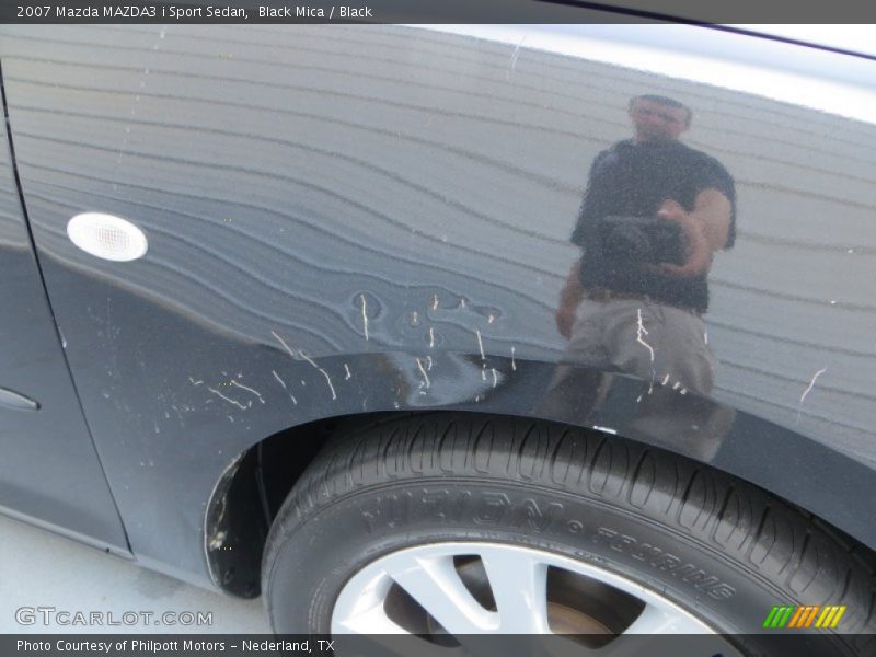 Black Mica / Black 2007 Mazda MAZDA3 i Sport Sedan