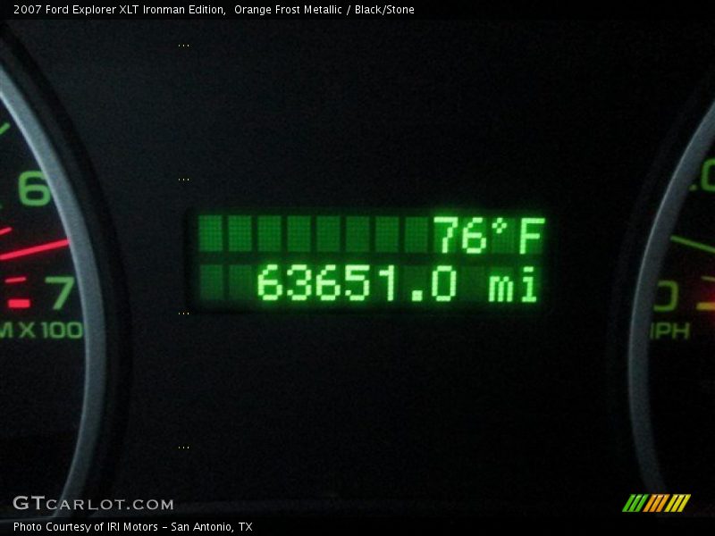 Orange Frost Metallic / Black/Stone 2007 Ford Explorer XLT Ironman Edition