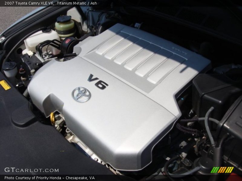 Titanium Metallic / Ash 2007 Toyota Camry XLE V6